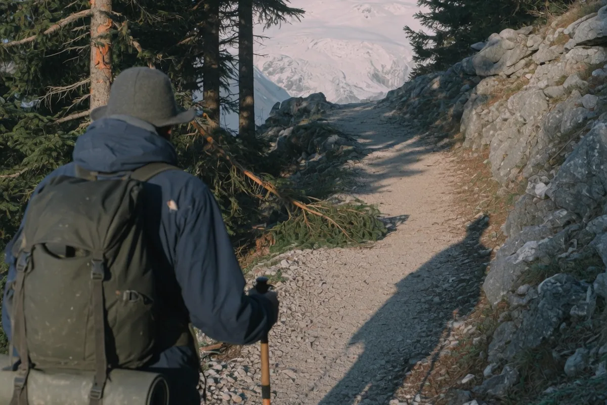 Forests of France — on the ground.